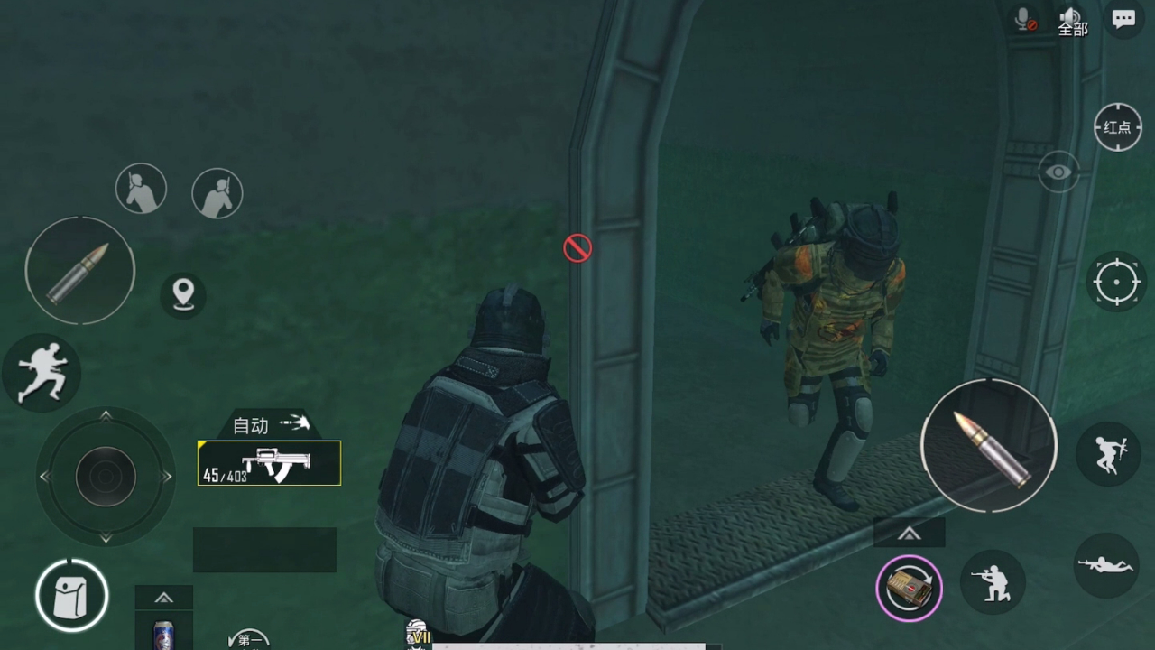 和平精英:地铁逃生,老六在半路拦截敌人