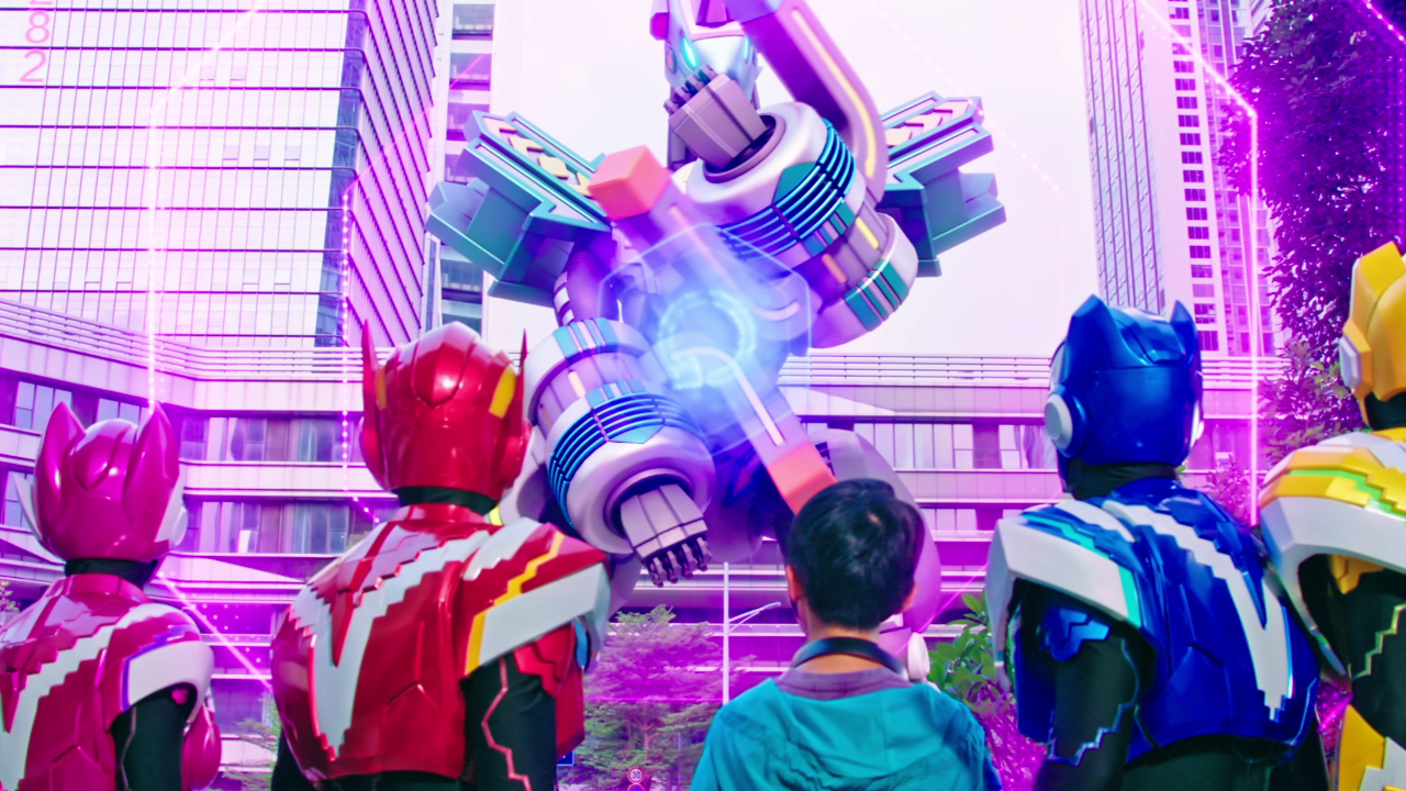 迷你特工队释放超次元力量,为守护世界奋战!