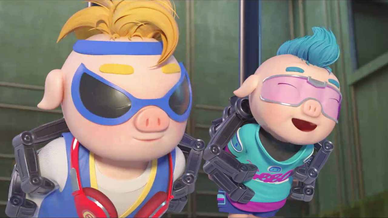 小猪猪癫笑不止