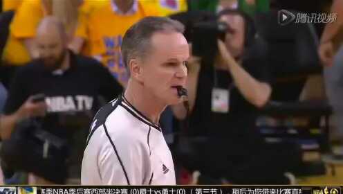 《NBA全场回放》【回放】爵士vs勇士第3节 库里过中场装X遭抢断