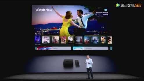 苹果推出Apple TV 4K版 不仅能看直播还能玩游戏