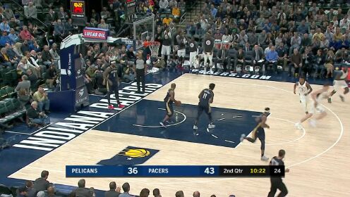 《NBA全场集锦》【得分】我也要当单打王 杨突破考辛斯换手上反篮