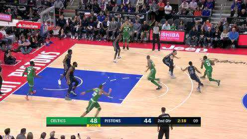 《NBA全场集锦》【得分】大个投三分！泰斯追逐潮流三分远投扩大分差