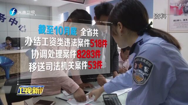 福建已为2.89万名劳动者追回工资待遇2亿多元