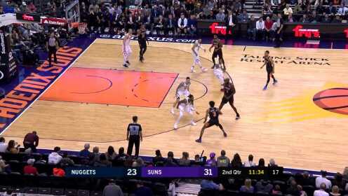《NBA全场集锦》【球星】乌布雷vs掘金集锦 乌布雷26＋11压哨打板三分