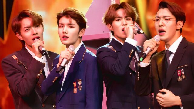 燃爆!坤音四子oner动感热舞唱跳《瞬》,不要太帅!