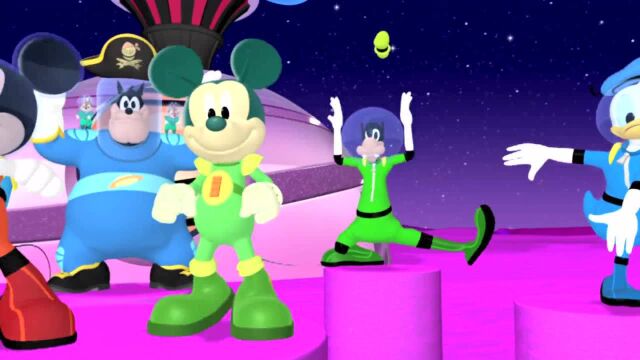 Space Hot Dog Dance | Mickey Mouse Clubhouse | Disney Junior