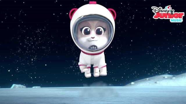 Puppies on the Moon Music Video | Puppy Dog Pals | Disney Junior