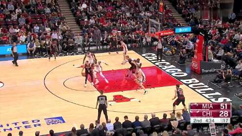 《NBA全场集锦》【原声】热火116-108公牛 巴特勒27分拉文15分公牛惜败热火