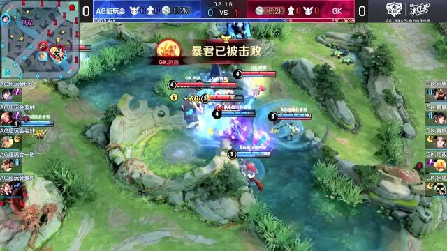 GK vs 成都AG超玩会:GK连败终结成大难 成都AG能否领跑西部