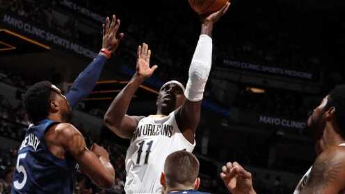 《NBA全场集锦》【球星】霍乐迪vs森林狼集锦 全场37+9+8高效输出率队取胜