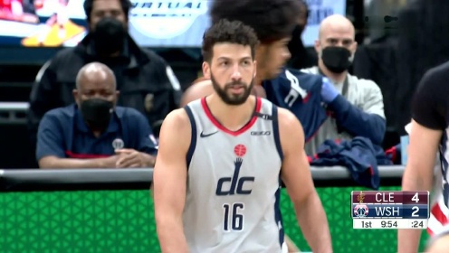 《NBA全场集锦》骑士vs奇才第1节中文解说回放