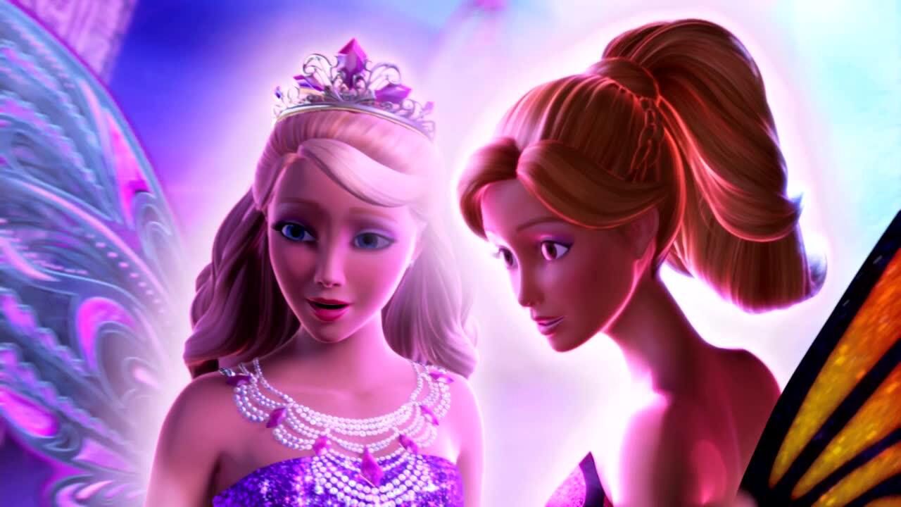 蝴蝶仙子和精灵公主:蝴蝶仙子合力打开城堡_腾讯视频