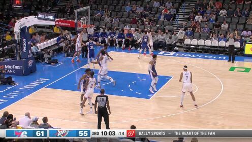 《NBA全场集锦》【纯享】费城vs雷霆精华回放 小库里28分恩比德22+9+6费城轻取雷霆