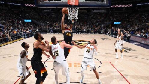 《丹佛掘金》【球星】米切尔vs掘金集锦 31+5连过三人拉杆上篮