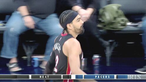 《NBA全场集锦》时间越紧手越稳！文森特看表掐秒超远三分准压哨