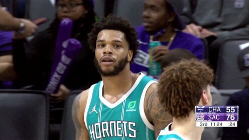 《NBA全场集锦》【纯享】黄蜂vs国王精华回放 国王七人上双三人20+轻取黄蜂