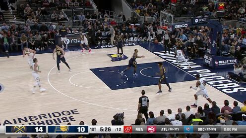 《NBA全场集锦》【原声】掘金125-118步行者 约基奇37+13+9拒绝逆转