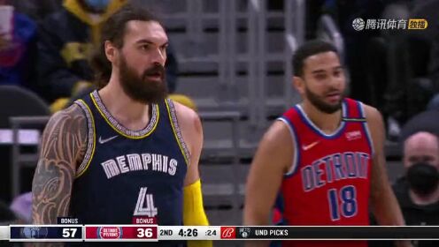 《NBA全场集锦》【纯享】灰熊vs活塞精华回放 格兰特20分莫兰特23+6率队7人上双大胜