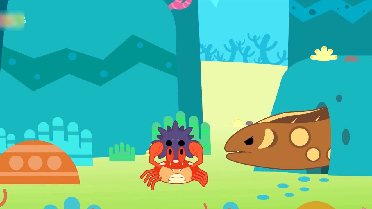 海胆帮助搬运蟹吓退敌人