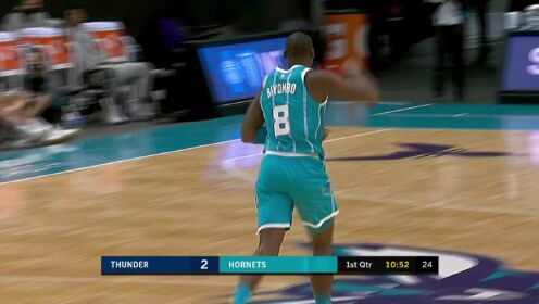 《NBA全场集锦》回顾雷霆vs黄蜂交战记录 俄城青年军到访夏洛特挑战三球