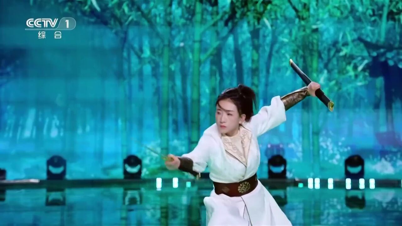 张含亮、丁煜圆霸气《出招》,中华武术引爆全场_高清1080P在线观看平台_腾讯视频