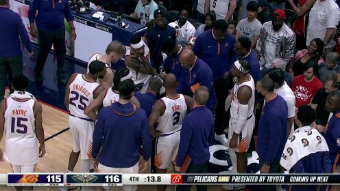 《NBA全场集锦》太阳vs鹈鹕英文原声全场回放