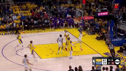 全景NBA_《全景NBA》_勇士队2022-2023赛季季后赛十佳球_高清