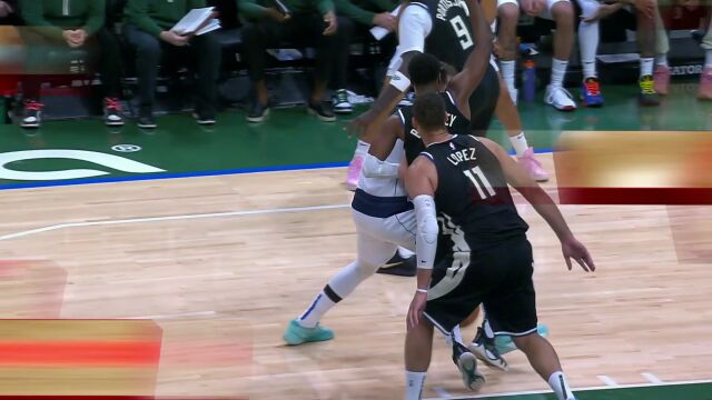 小手一抖三分到！东契奇绝妙背后传球轻松写意