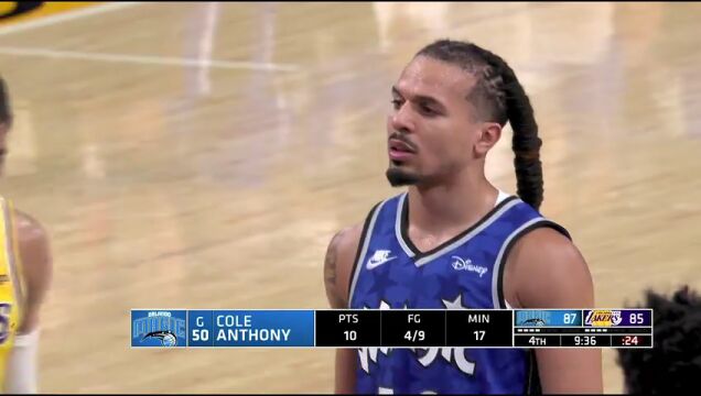 魔术vs湖人第4节中文解说回放