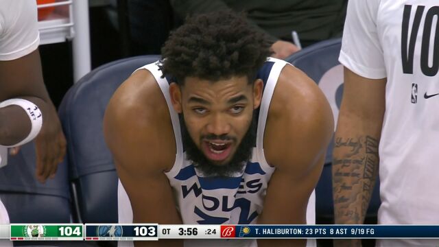 凯尔特人vs森林狼英文原声全场回放