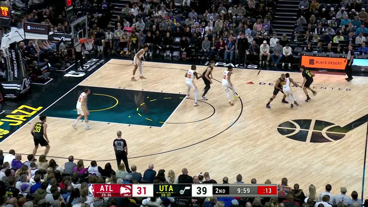 攻防两端扛把子 卡佩拉捍卫禁区铁血封盖随后空接肆虐篮筐