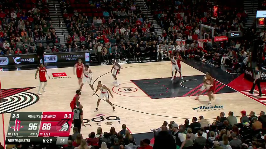 nba常规赛:火箭vs开拓者第4节中文解说回放