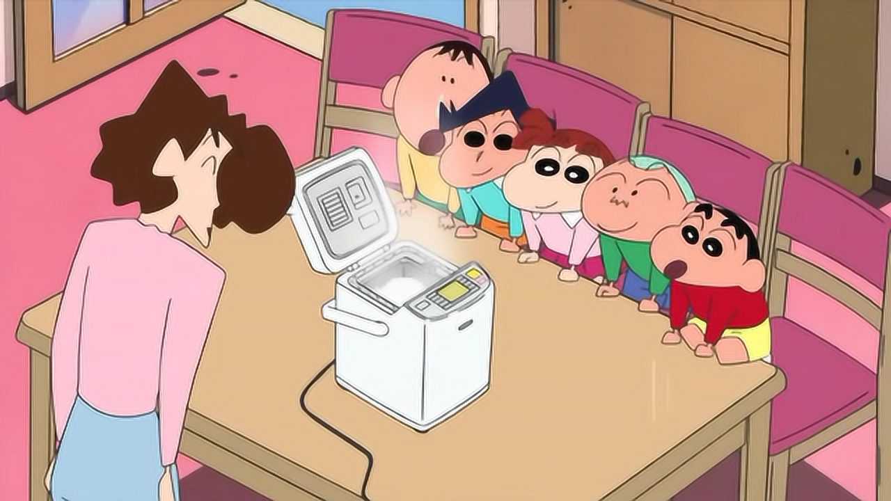 蜡笔小新之做年糕,美味被这几个小孩吃个精光_腾讯视频