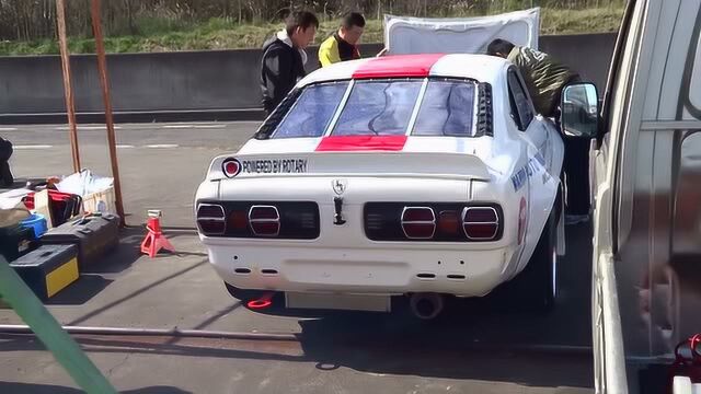 马自达rx3改装直线加速车