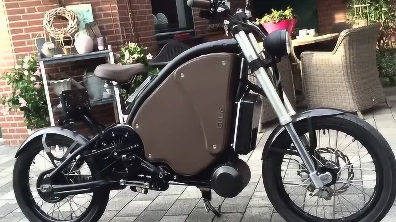 皮带传动的高性能电动摩托