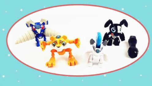 钢甲小龙侠玩具人物介绍 生肖战士变形旋风马