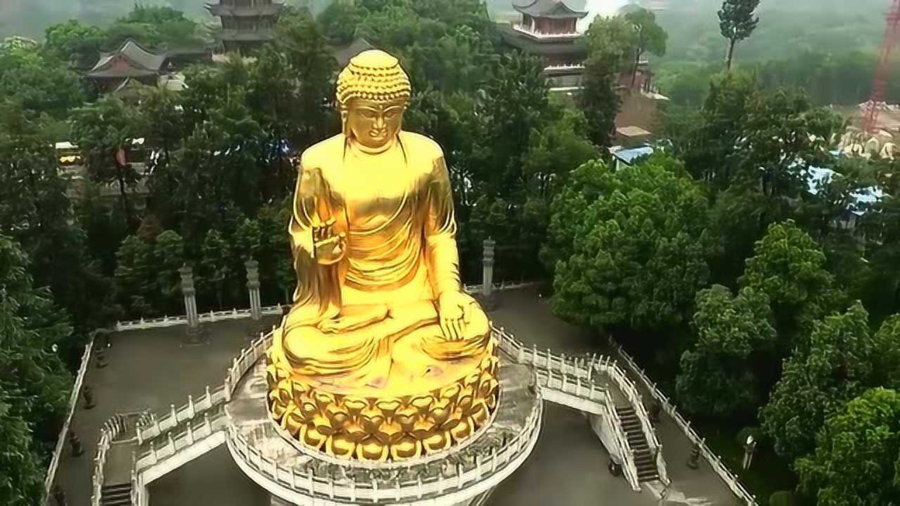 重庆的华岩寺金身大佛看完你肯定想去