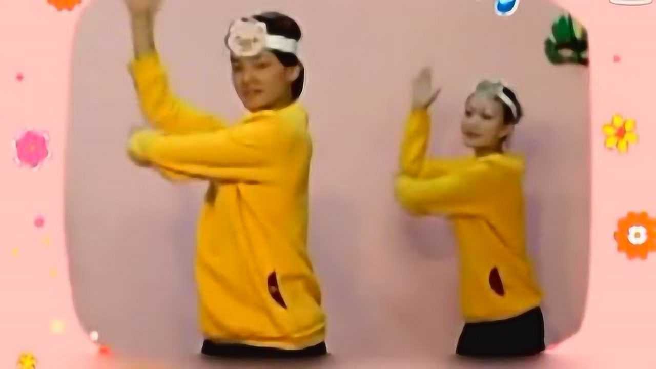 幼儿园早操律动《快乐小猪》儿童舞蹈视频教学_高清