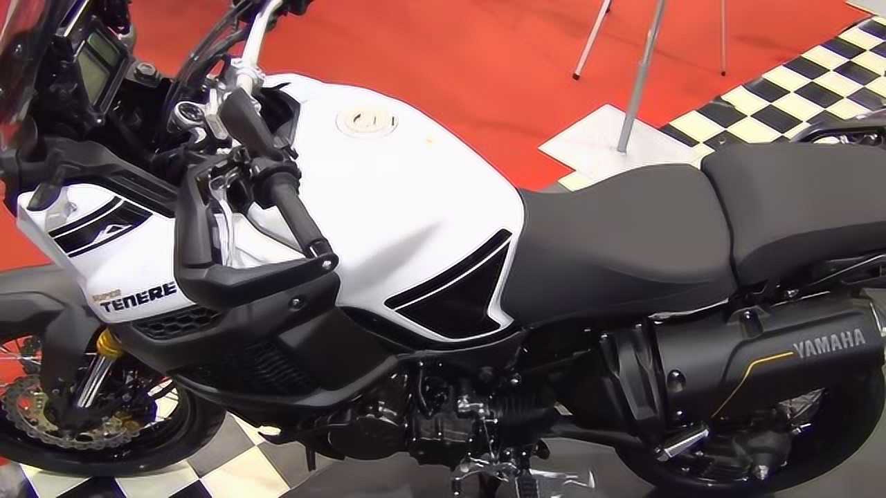 实拍雅马哈轴传动摩托车xtz1200!_腾讯视频