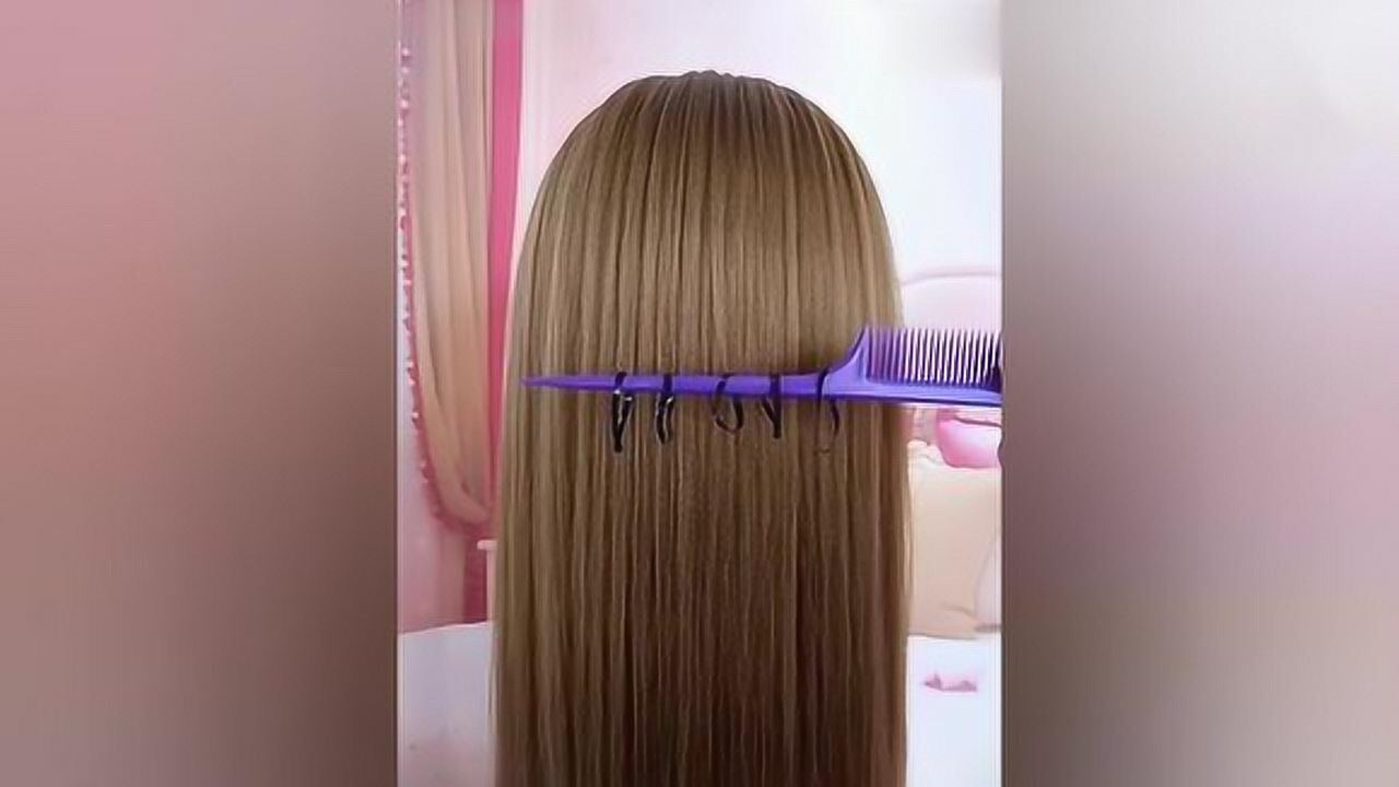 穿羽绒服棉服这样扎头发简单又好看快来学一招