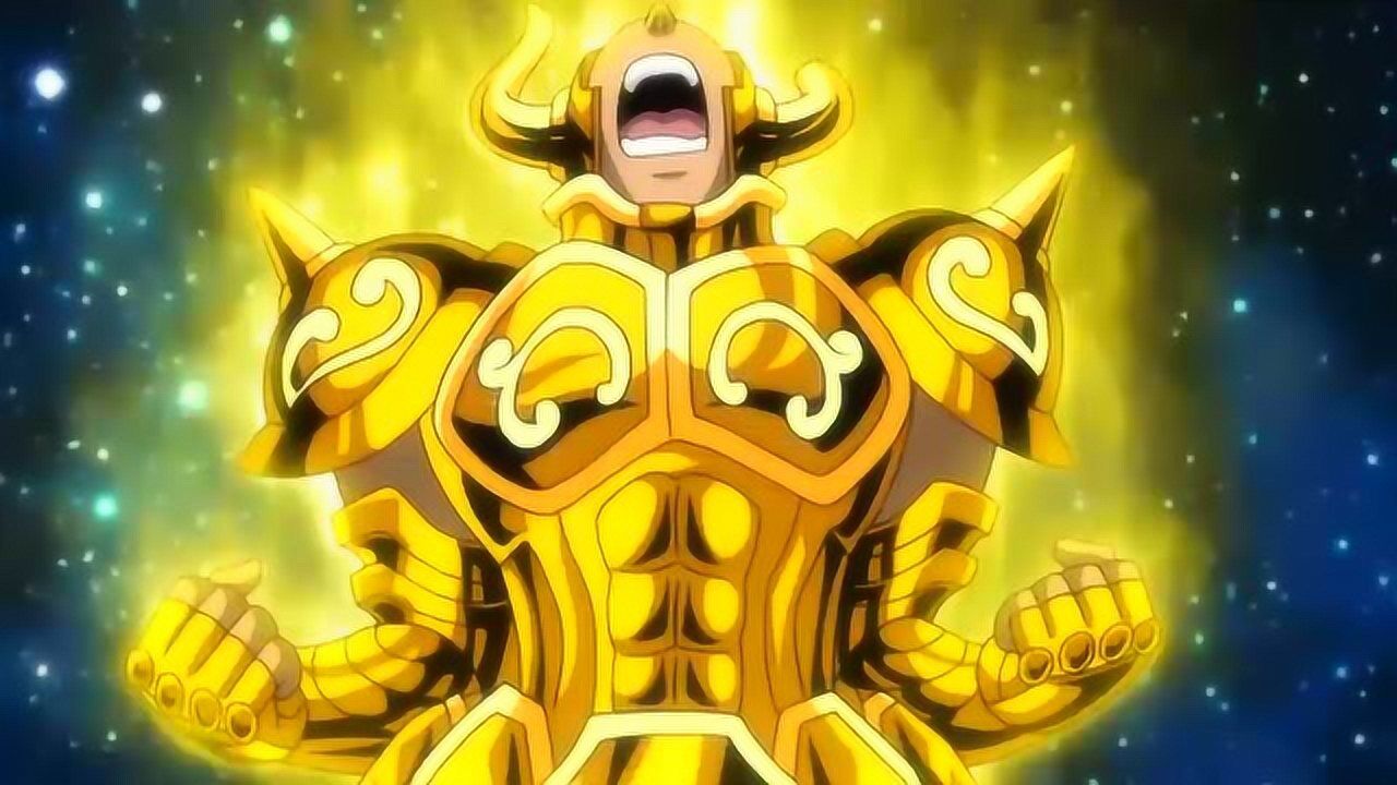 圣斗士黄金魂,沸腾吧我的小宇宙,这一刻才像金牛