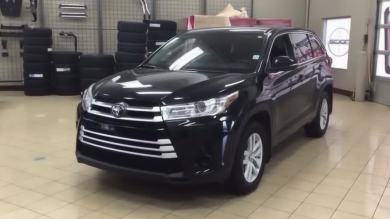 七座越野suv之王丰田汉兰达抢破头都要买的硬派suv