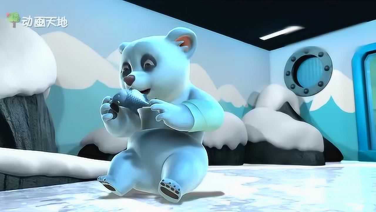 熊出没:小北极熊回去了,光头强可以放心了