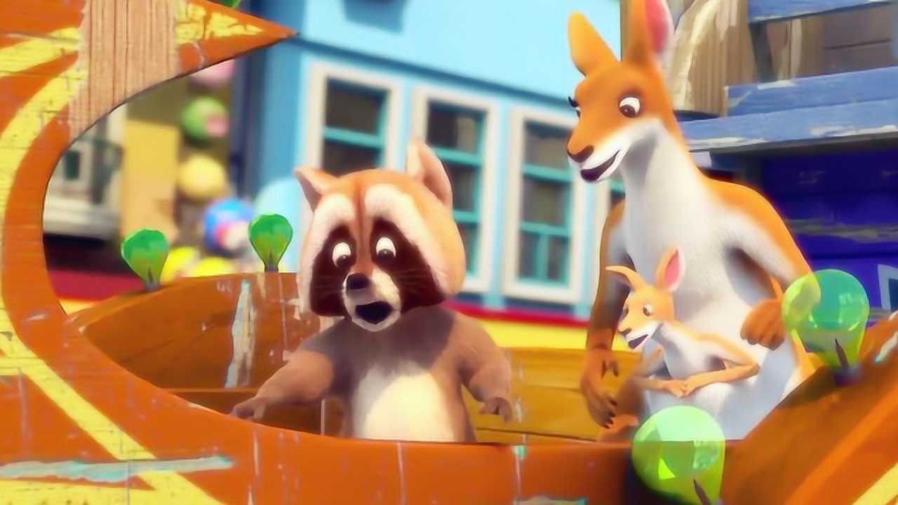 熊出没之熊心归来马戏团受大家喜爱重回嘉年华动物们很开心