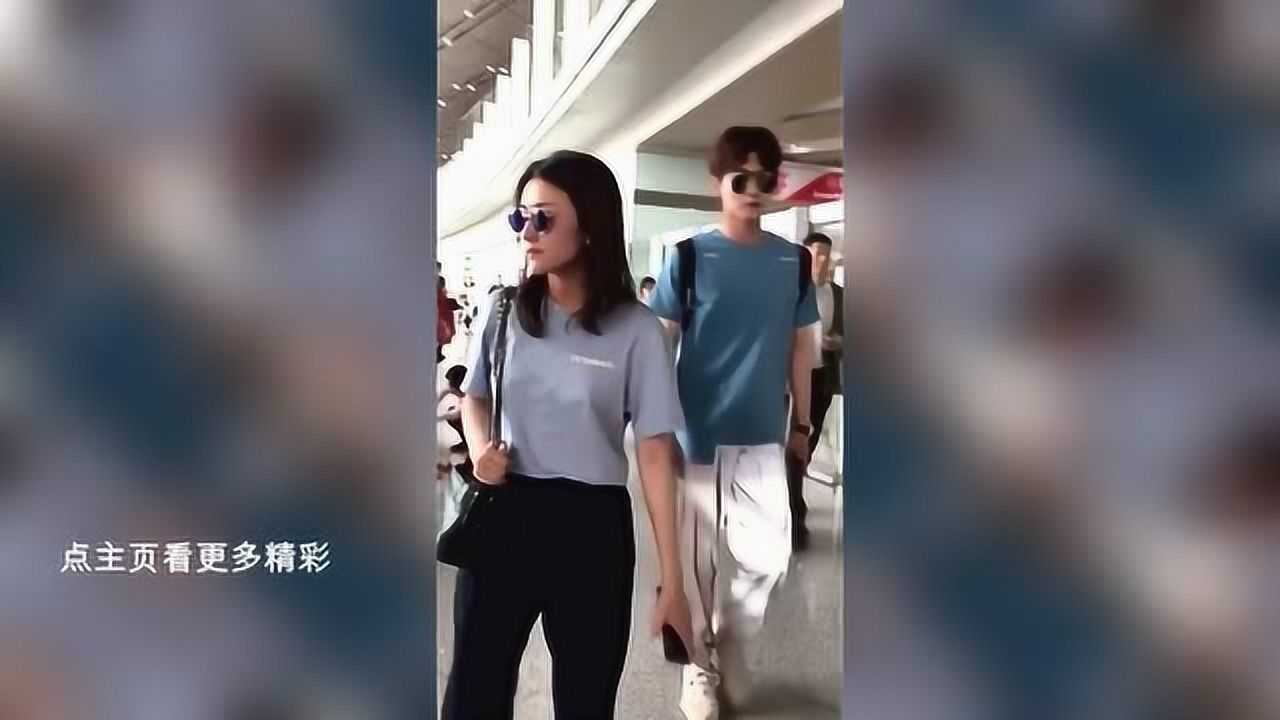 梁洁邢昭林一起现身机场,为什么没人认出来呢?