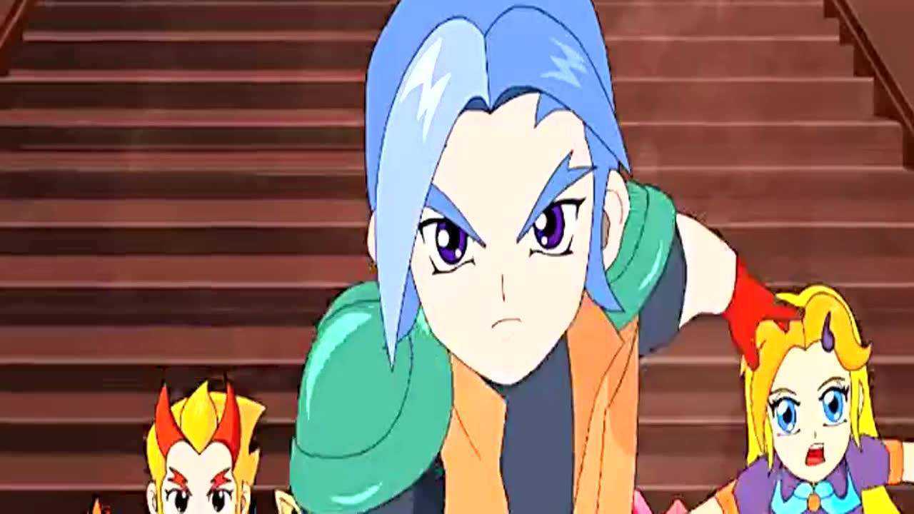 动画片欣赏 美柯差点受到伤害,《晶码战士》泥塑武士不堪一击