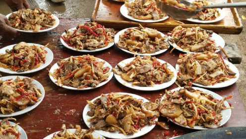 湖南农村喜宴十碗菜，特别实在碗碗都是肉，你吃过吗