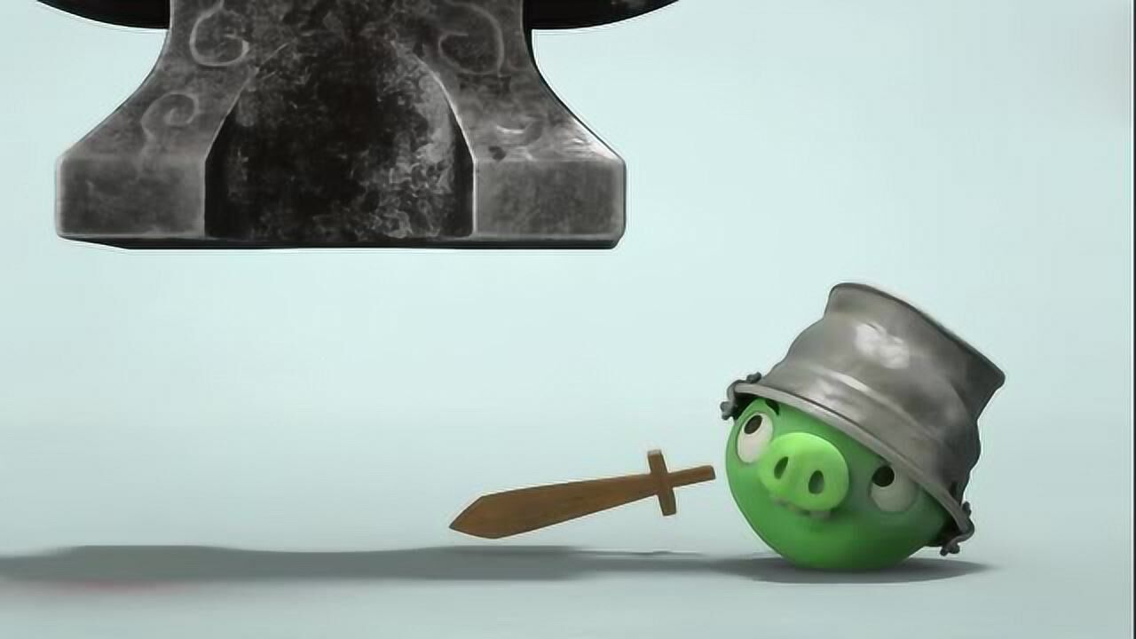 奋斗的小鸟,绿猪原来真是笨死的!