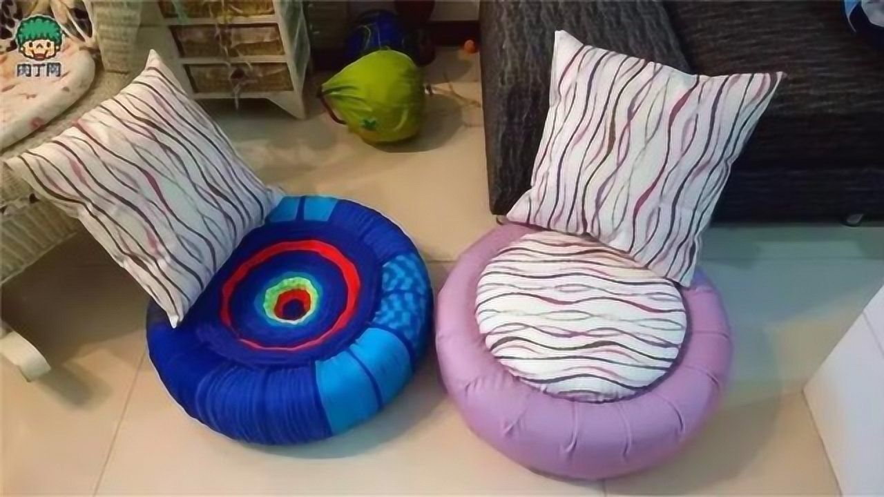 废旧轮胎diy改造超炫沙发手把手教你废物改造